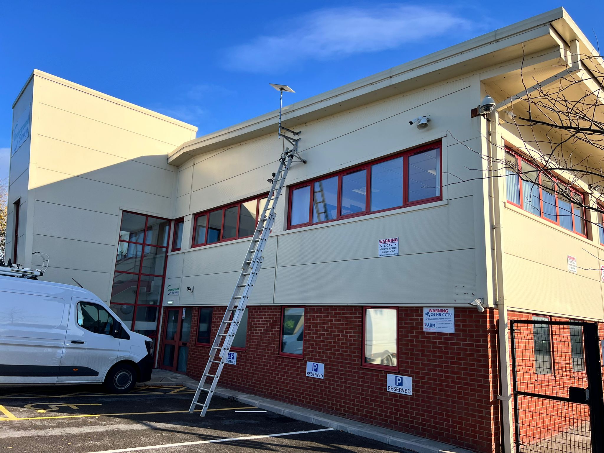Starlink installation at business in Warrington